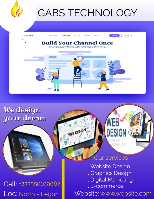 Gabs Template | PosterMyWall