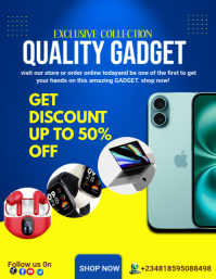 GADGET FLYER template
