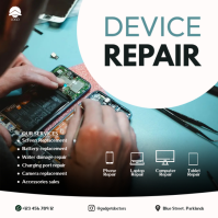 Putih Device Repair Services Instagram Post Template