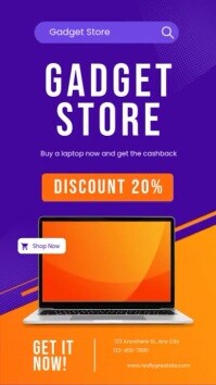 Gadget Template | PosterMyWall