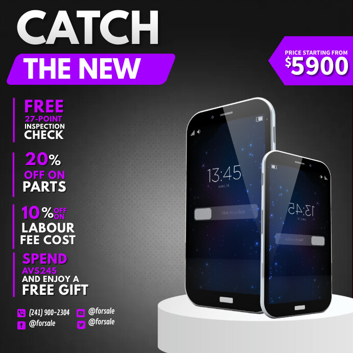 gadget template | PosterMyWall
