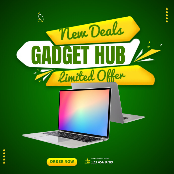 gadget template | PosterMyWall