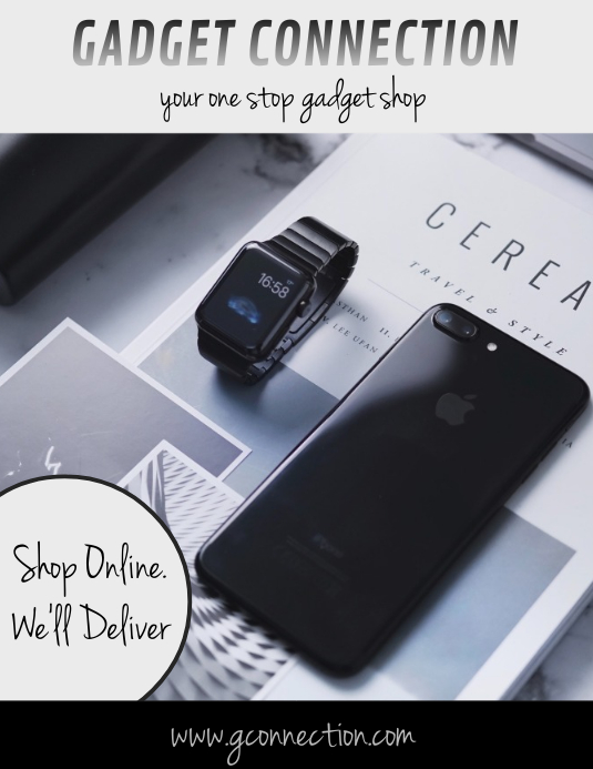 Copy of Gadgets | PosterMyWall