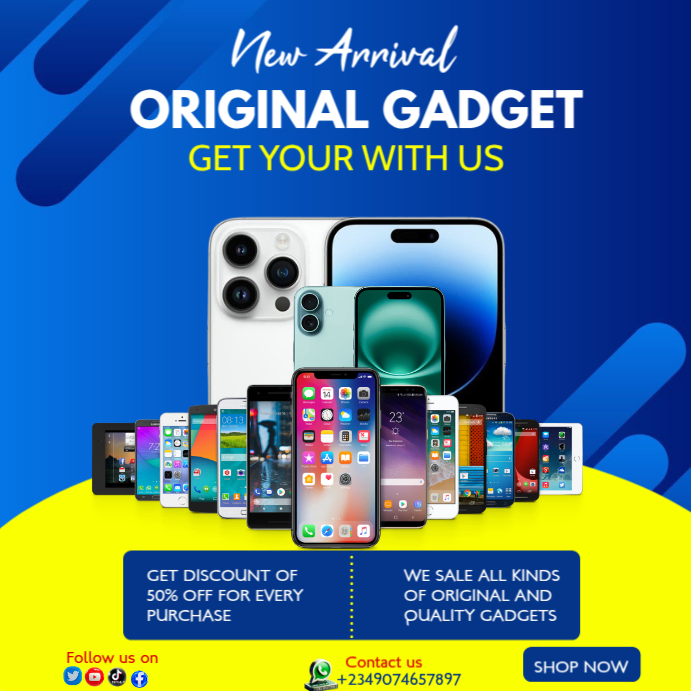 Gadget Sale Promotion Template | PosterMyWall