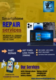 GADGETS REPAIR A3 template
