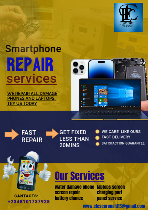 GADGETS REPAIR A3 template