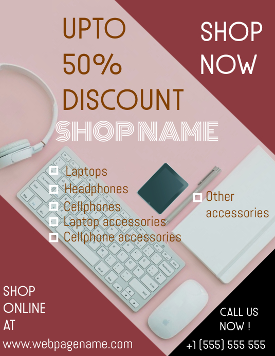 Device Store Flyer Gadgets Store Template | PosterMyWall