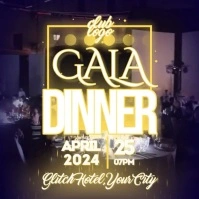 Gala Dinner Instagram Plasing template