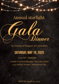 gala dinner A5 template