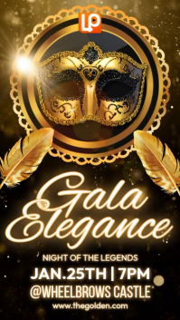 Gala Elegance Instagram Reel template