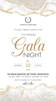 Gala Invitation Instagram Story template