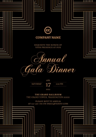 Gala Invitation Template | PosterMyWall