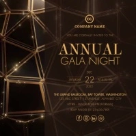 Gala Invitation Template Publicación de Instagram