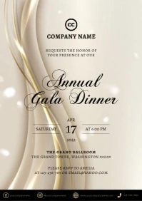 Gala Invitation Template A4