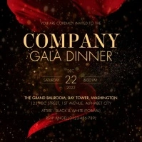 Gala Invitation Template Instagram Post