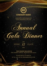 Gala Invitation Template A4