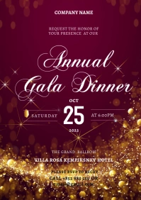 GALA NIGHT A3 template