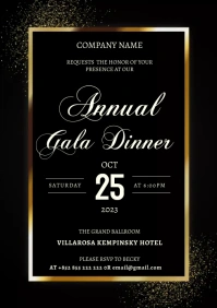 GALA NIGHT A3 template