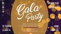 Gala Party Facebook Cover Video template