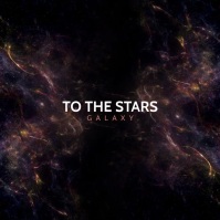 Galaxy CD Album Cover Stars Dark Video Cuadrado (1:1) template