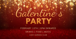 Galentine's day Facebook begivenhed cover template