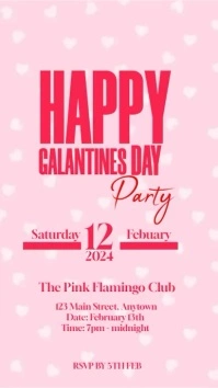 Galentine's Day Instagram Reel template