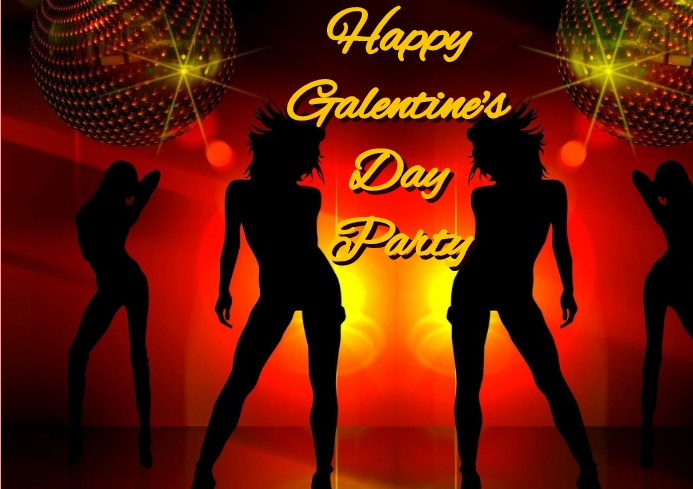 Galentine's day 2 A4 template