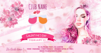Galentines's Day Party Facebook Shared Image template