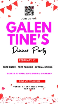 galentines История на Instagram template