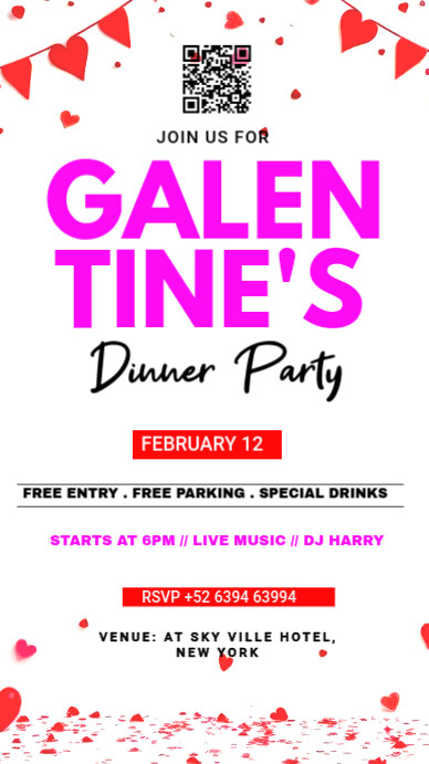 galentines Instagram 快拍 template
