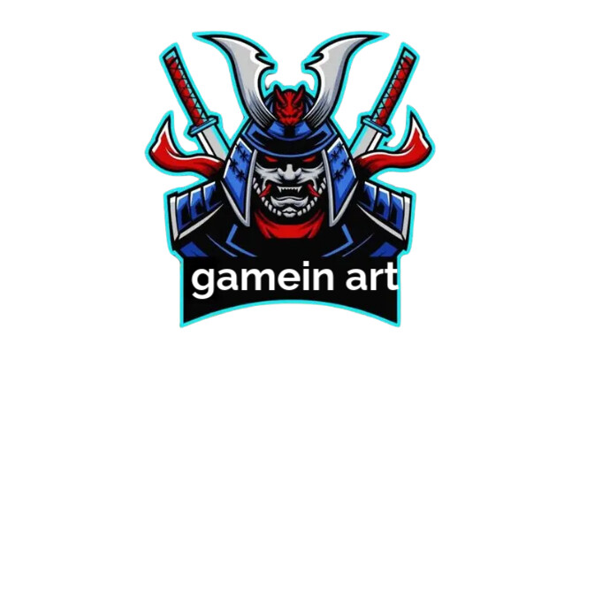 game art Logo template
