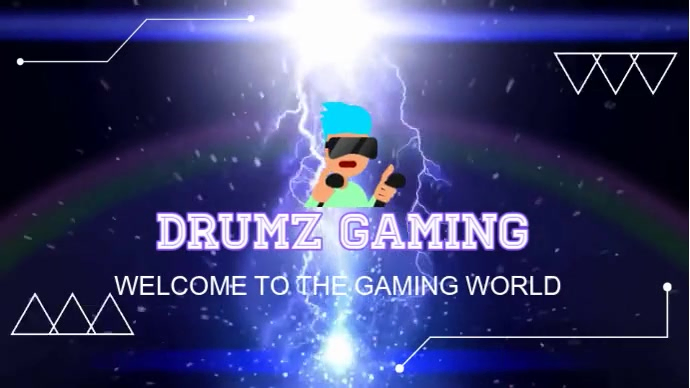 Game Channel Intro Video Template | PosterMyWall