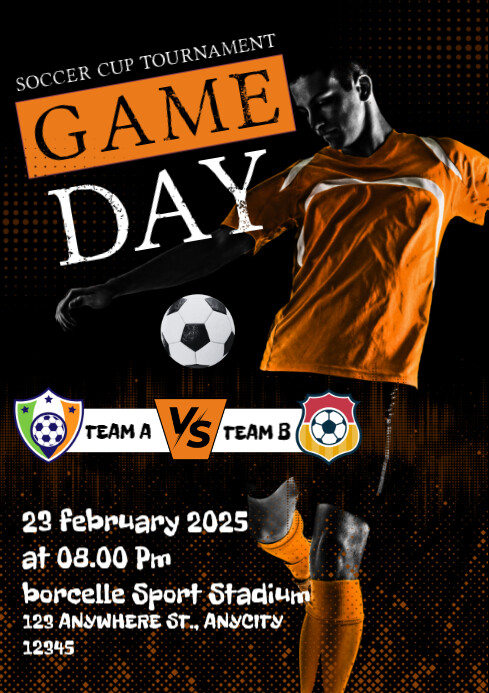 Game Day Template | PosterMyWall