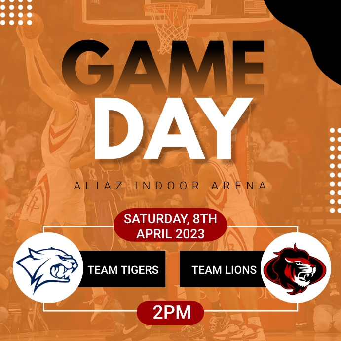 game day Template | PosterMyWall