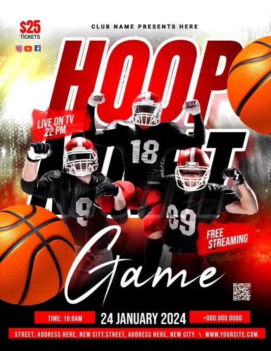 GAME DAY Template PosterMyWall