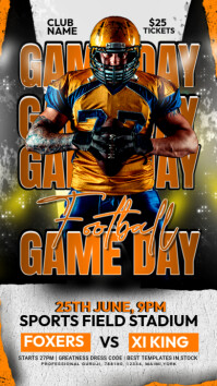 GAME DAY Instagram Story template