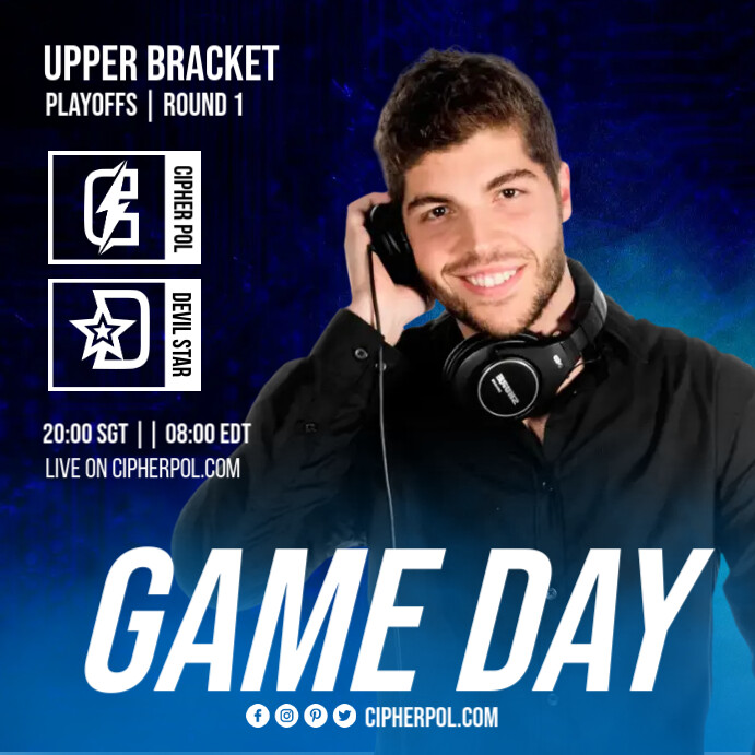 Game Day Instagram AD template