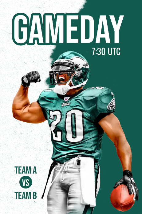 Game day sports flyer Template | PosterMyWall
