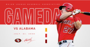 Game day sports poster Imagen Compartida en Facebook template
