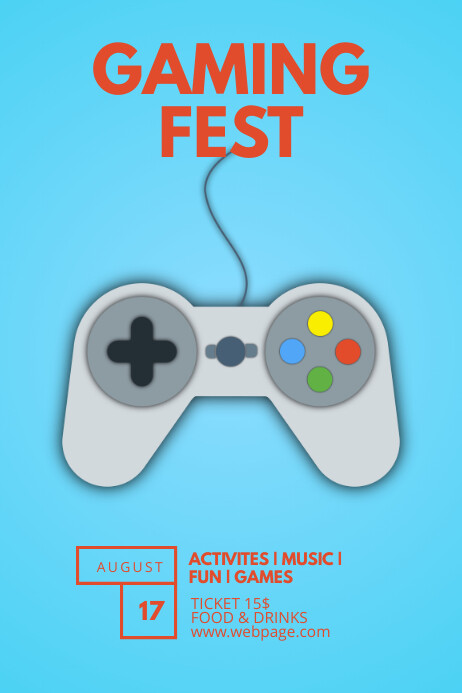 Flyer Game Examples Game flyer template | PosterMyWall