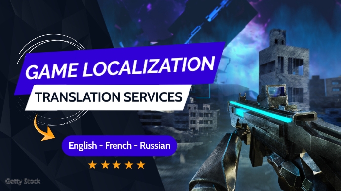 game localization translation services Template | PosterMyWall