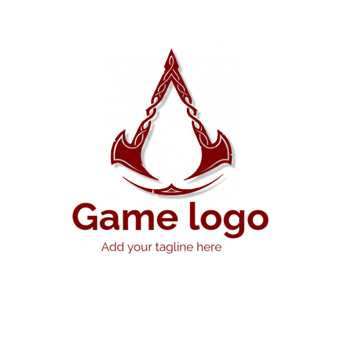 Game logo template