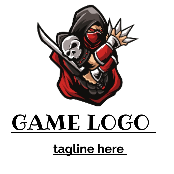 Game logo template