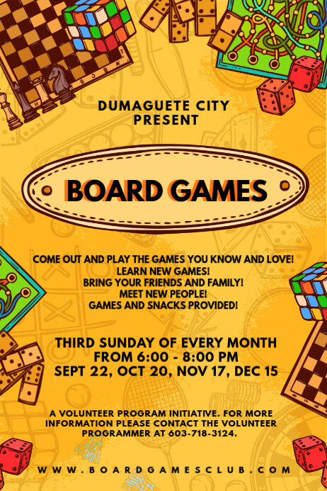 2.58K+ Free Board Game Poster Templates | PosterMyWall