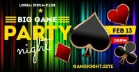 GAME NIGHT BANNER Facebook Shared Image template