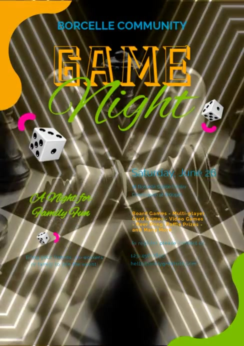 Game Night Template | PosterMyWall