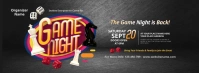 Game Night Facebook Cover Photo template