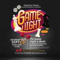 Game Night Instagram Video Post template