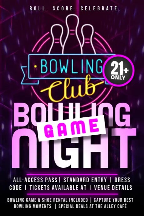 Game On: Showdown Night with Special Deals Iphosta template