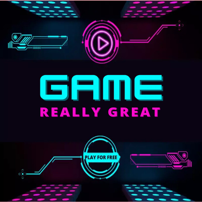 Game template | PosterMyWall